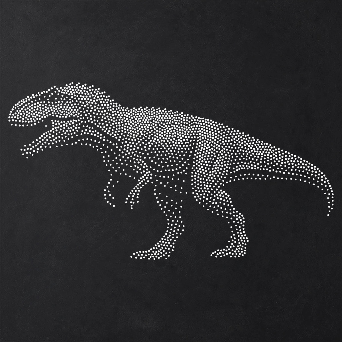 Giganotosaurus Dinosaur reusable Mylar stencil