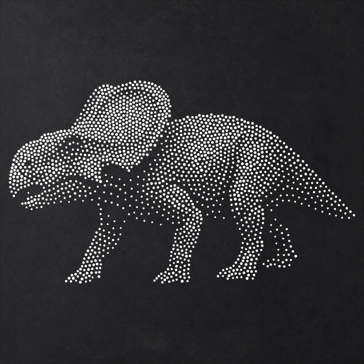 Protoceratops Dinosaur reusable Mylar stencil