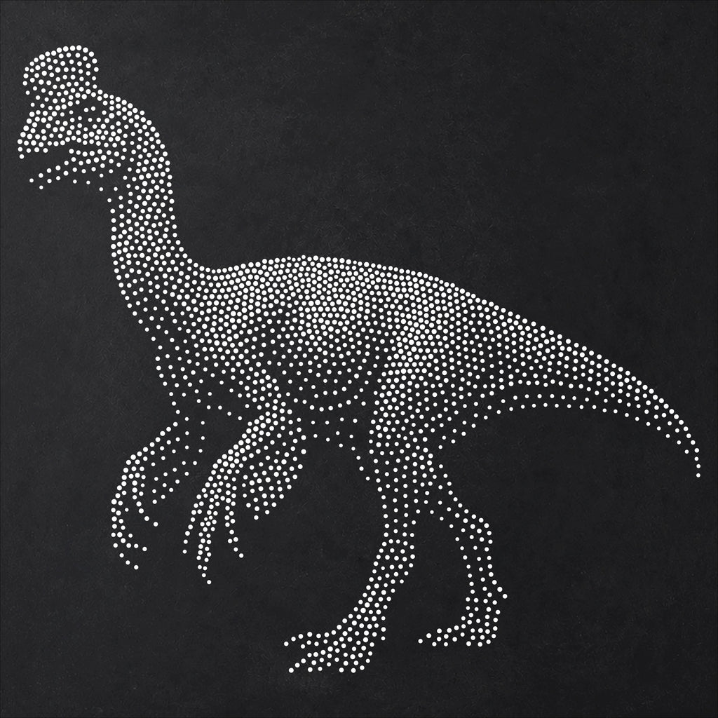 Oviraptor Dinosaur reusable Mylar stencil