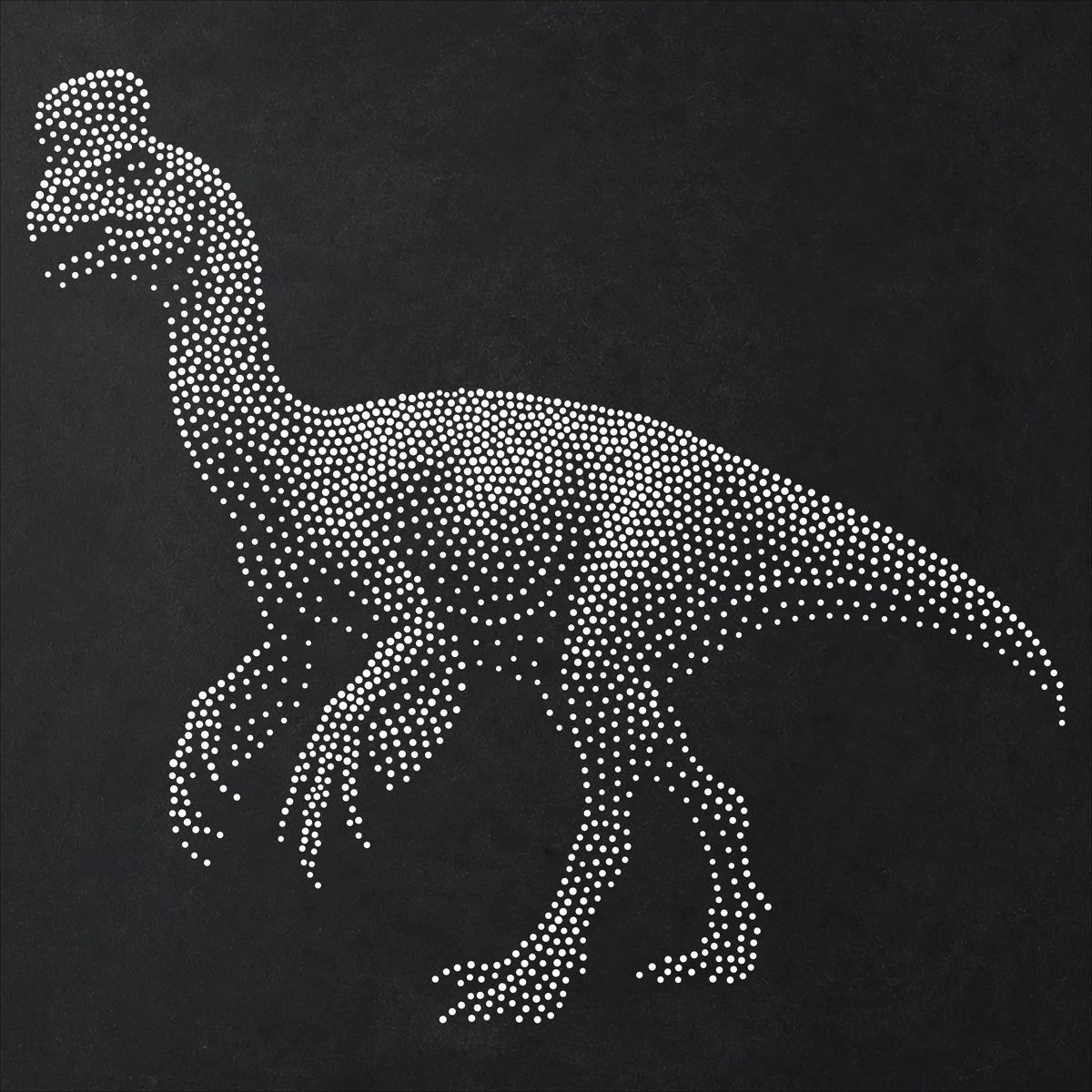 Oviraptor Dinosaur reusable Mylar stencil