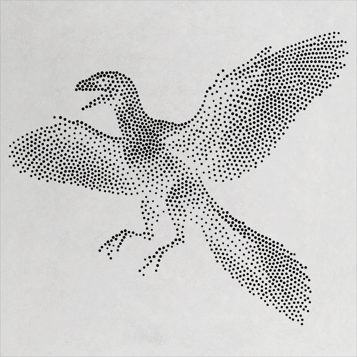 Archaeopteryx Dinosaur reusable Mylar stencil