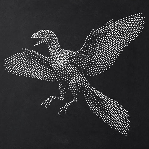Archaeopteryx Dinosaur reusable Mylar stencil