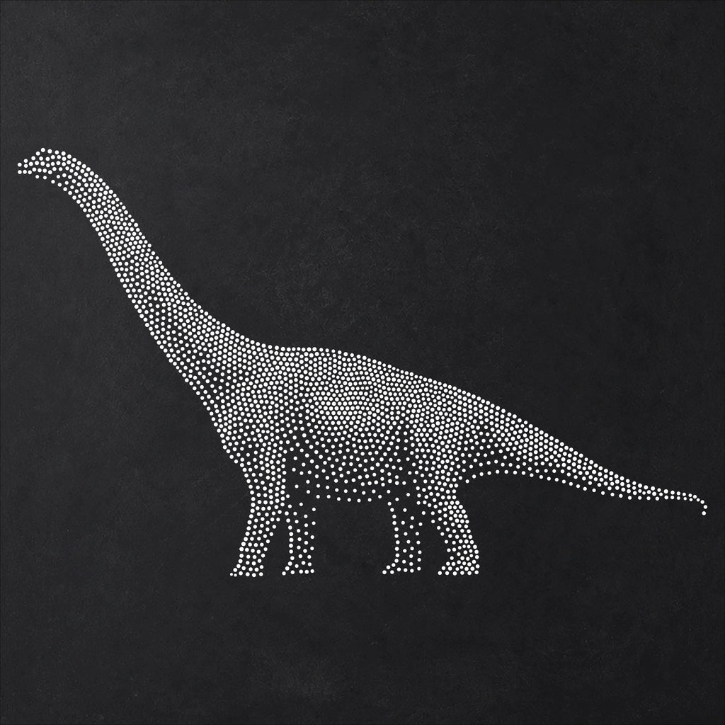 Brontosaurus Dinosaur reusable Mylar stencil