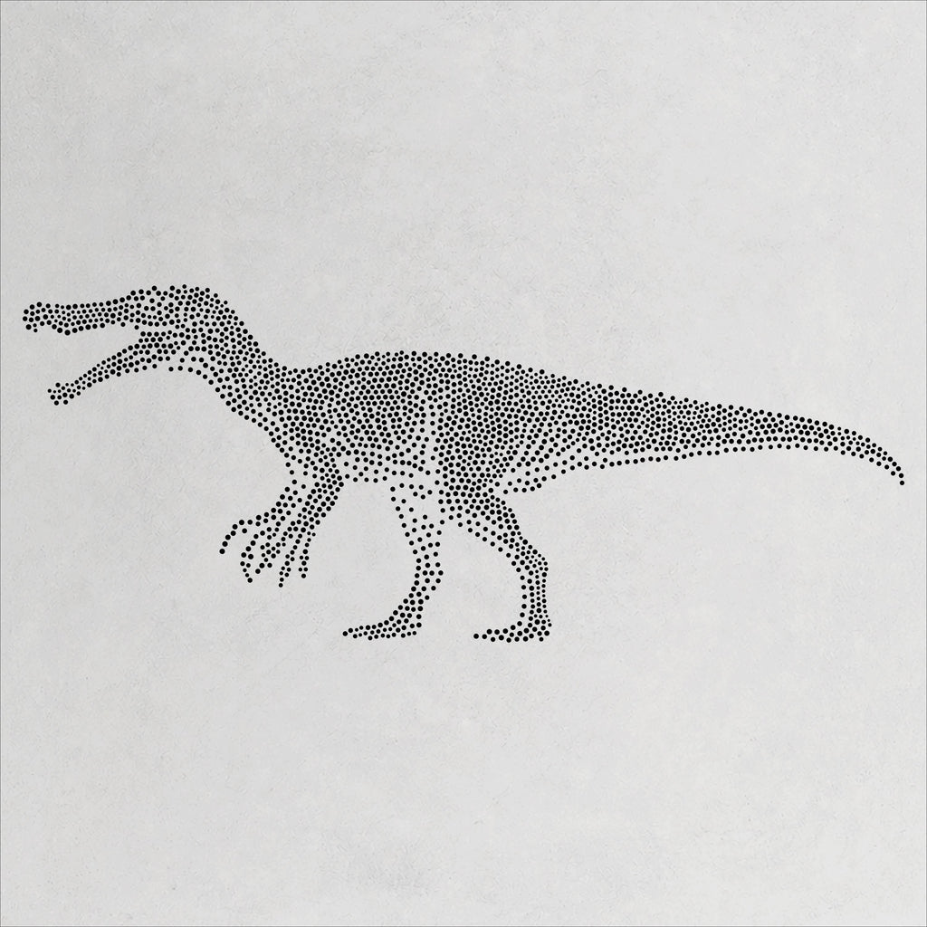 Baryonyx Dinosaur reusable Mylar stencil