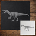 Baryonyx Dinosaur reusable Mylar stencil