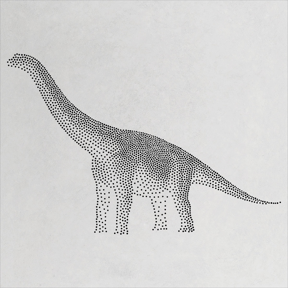 Apatosaurus Dinosaur reusable Mylar stencil