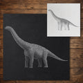 Apatosaurus Dinosaur reusable Mylar stencil