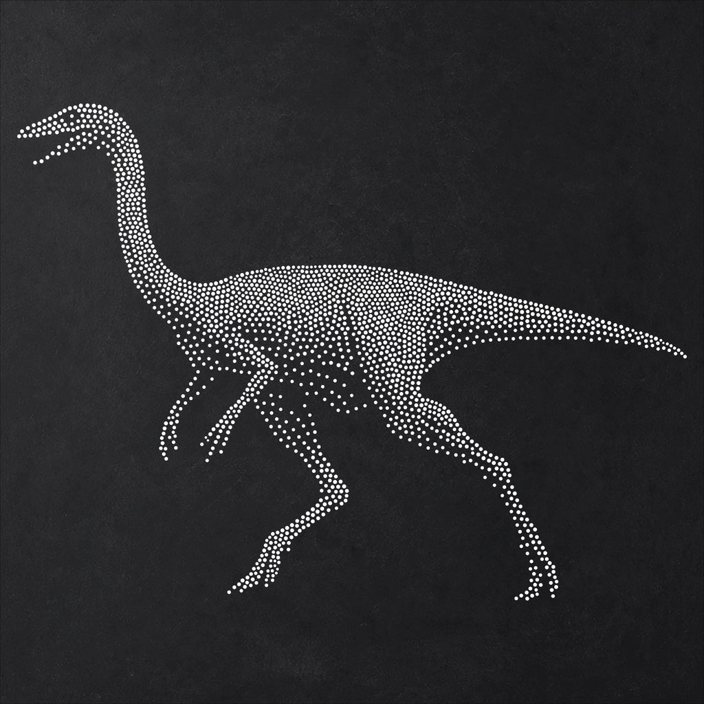 Gallimimus Dinosaur reusable Mylar stencil