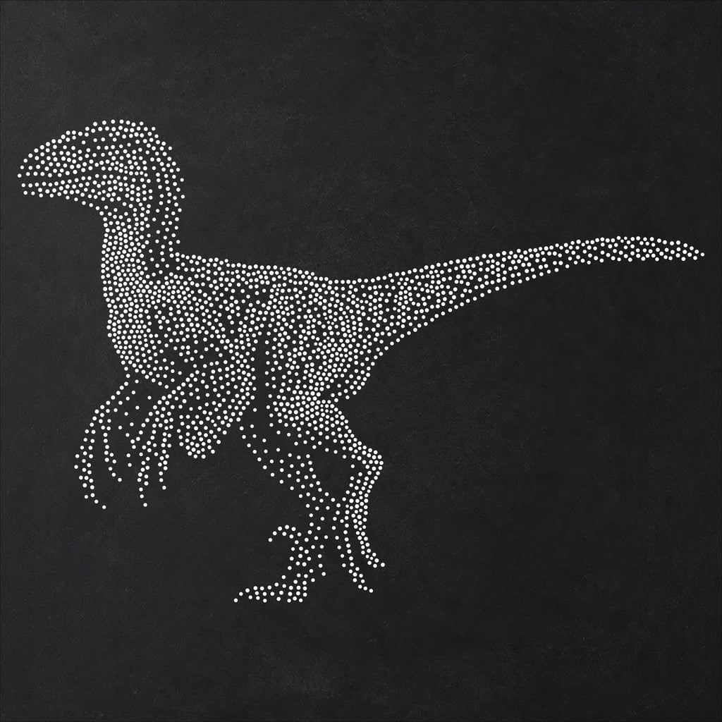 Utahraptor Dinosaur reusable Mylar stencil