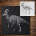 Corythosaurus Dinosaur reusable Mylar stencil