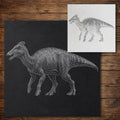 Edmontosaurus Dinosaur reusable Mylar stencil