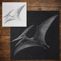 Pterodactyl Pterosaur reusable Mylar stencil