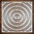 Geometric Pattern reusable Mylar stencil