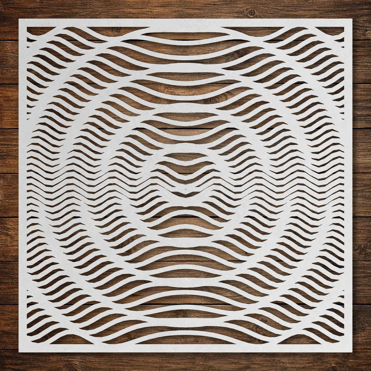 Geometric Pattern reusable Mylar stencil