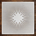 Geometric Pattern reusable Mylar stencil