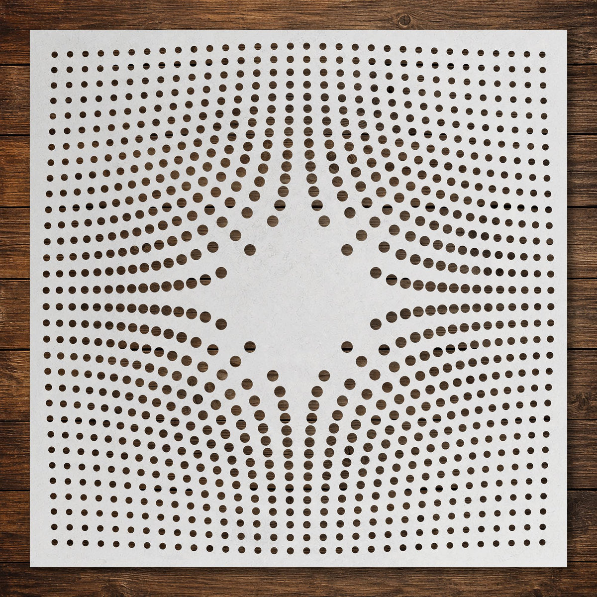Geometric Pattern reusable Mylar stencil