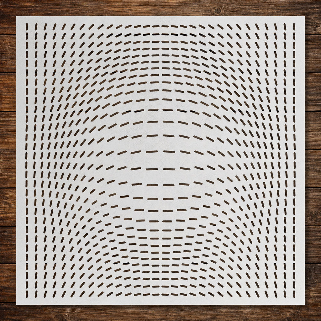 Geometric Pattern reusable Mylar stencil
