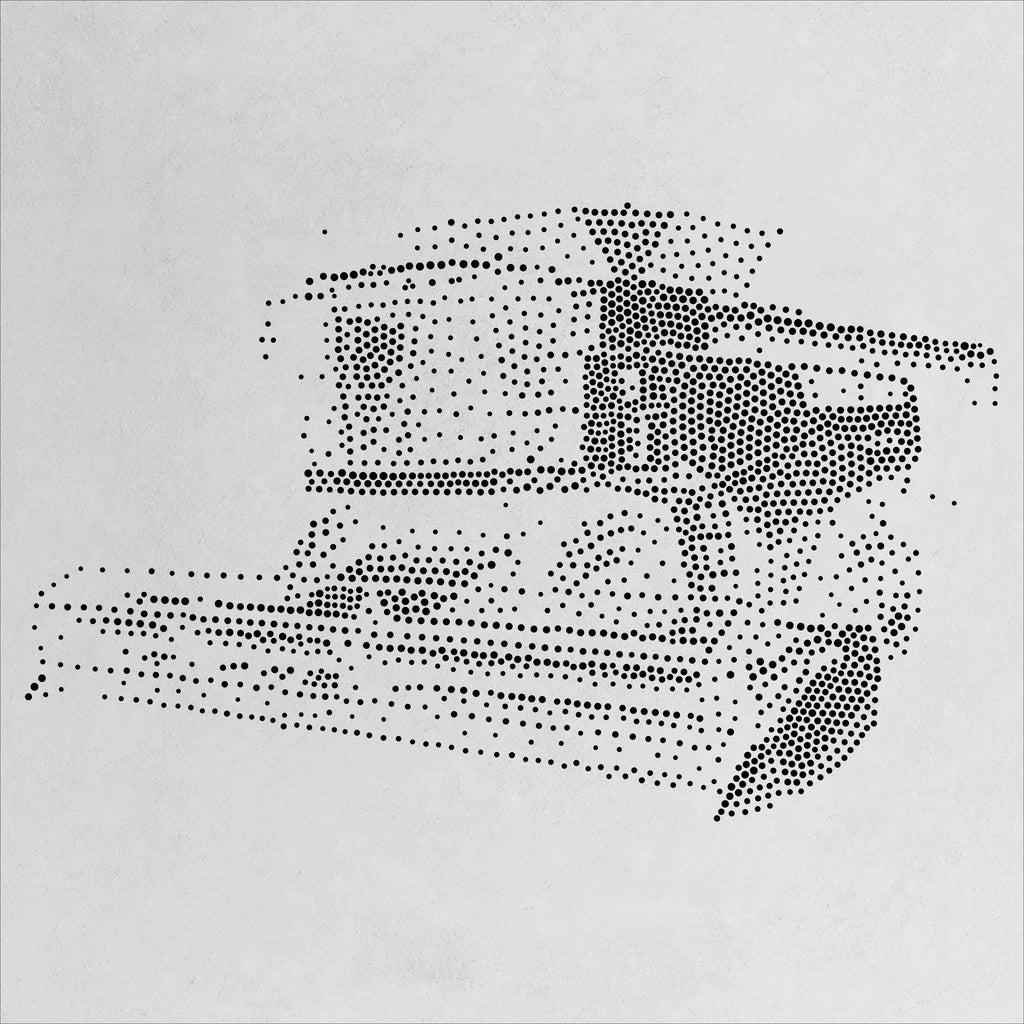 Combine Harvester reusable Mylar stencil