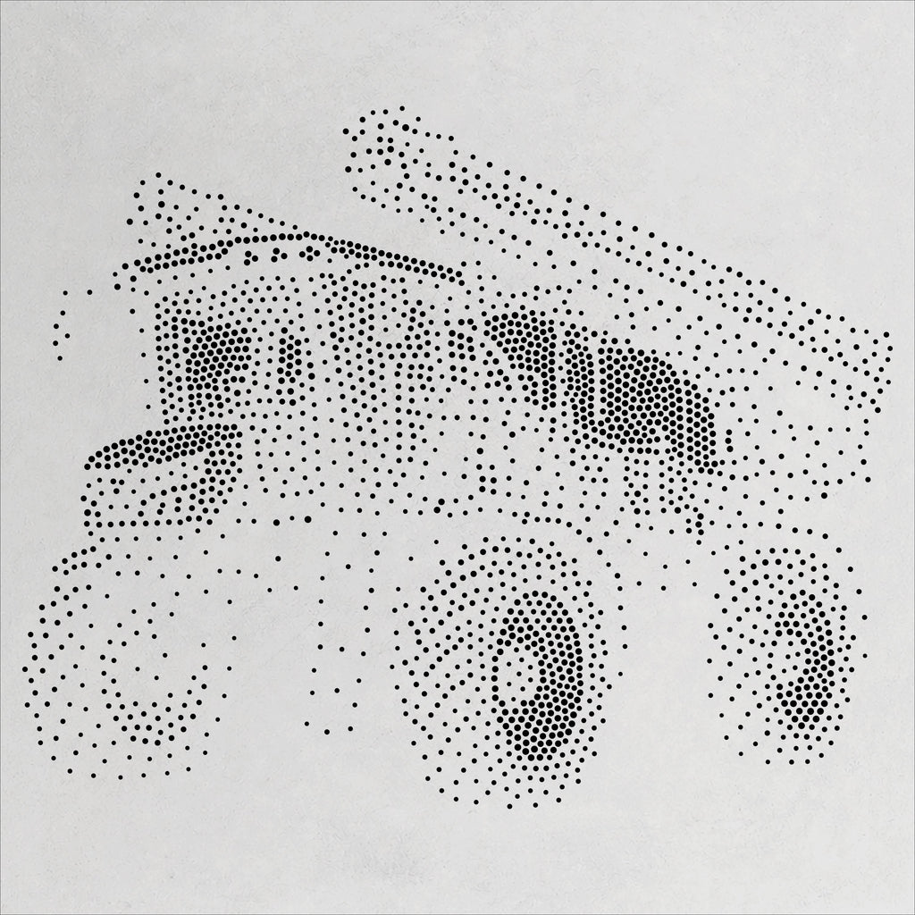 Crop Sprayer reusable Mylar stencil