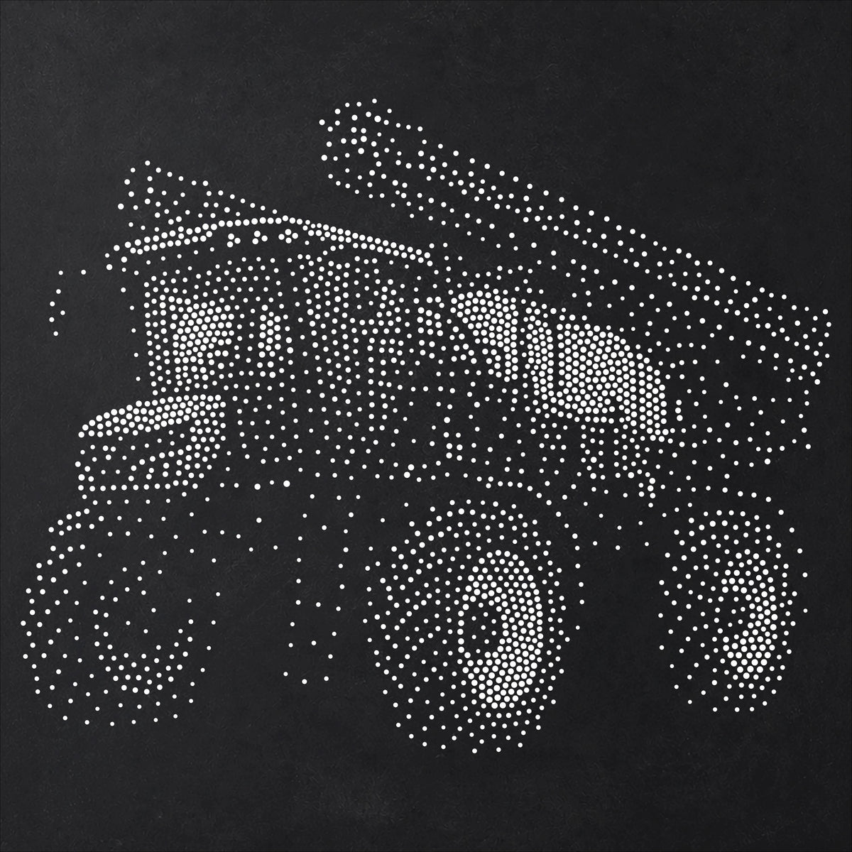 Crop Sprayer reusable Mylar stencil