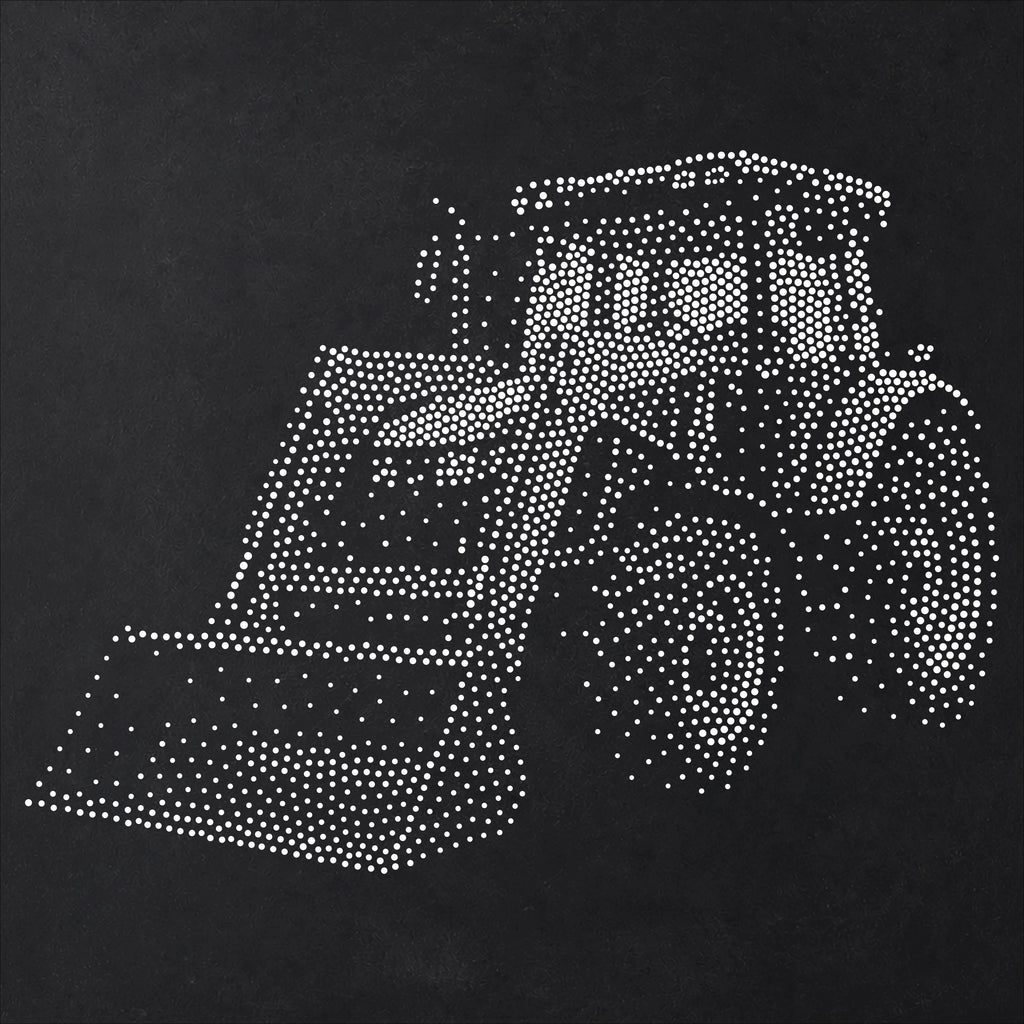 Tractor Front Loader reusable Mylar stencil