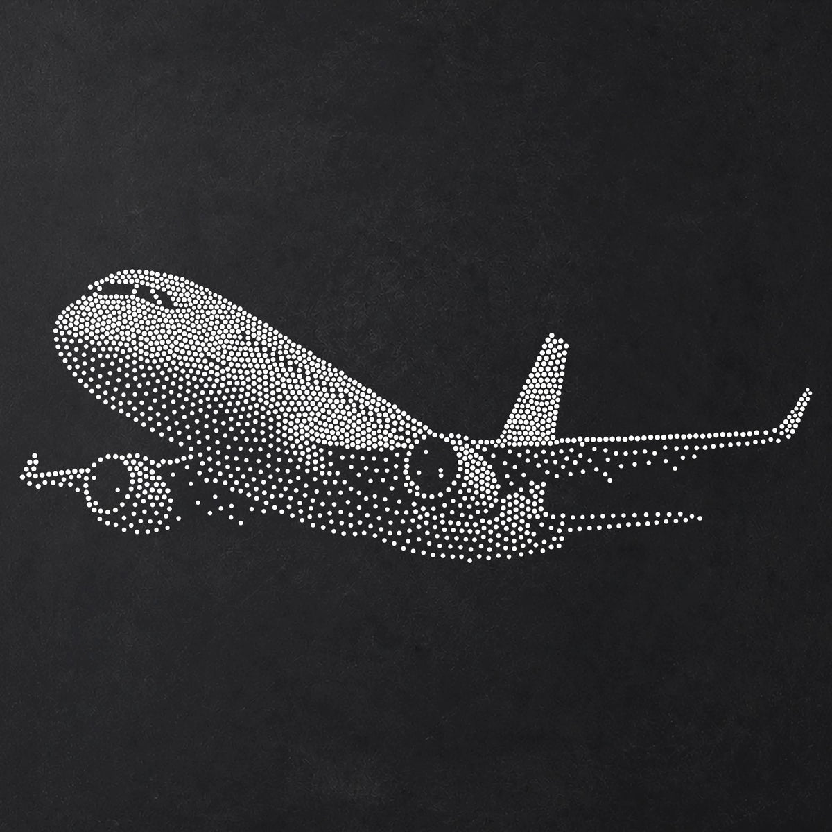 Airliner Aeroplane reusable Mylar stencil