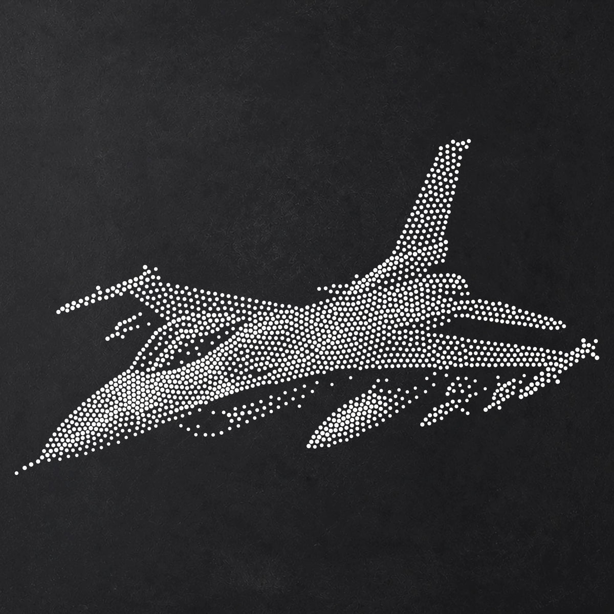 Fighter Jet reusable Mylar stencil