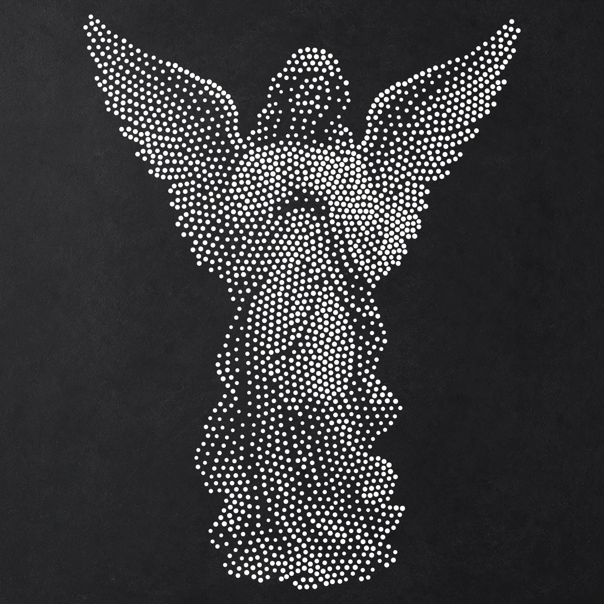 Christmas Angel reusable Mylar stencil