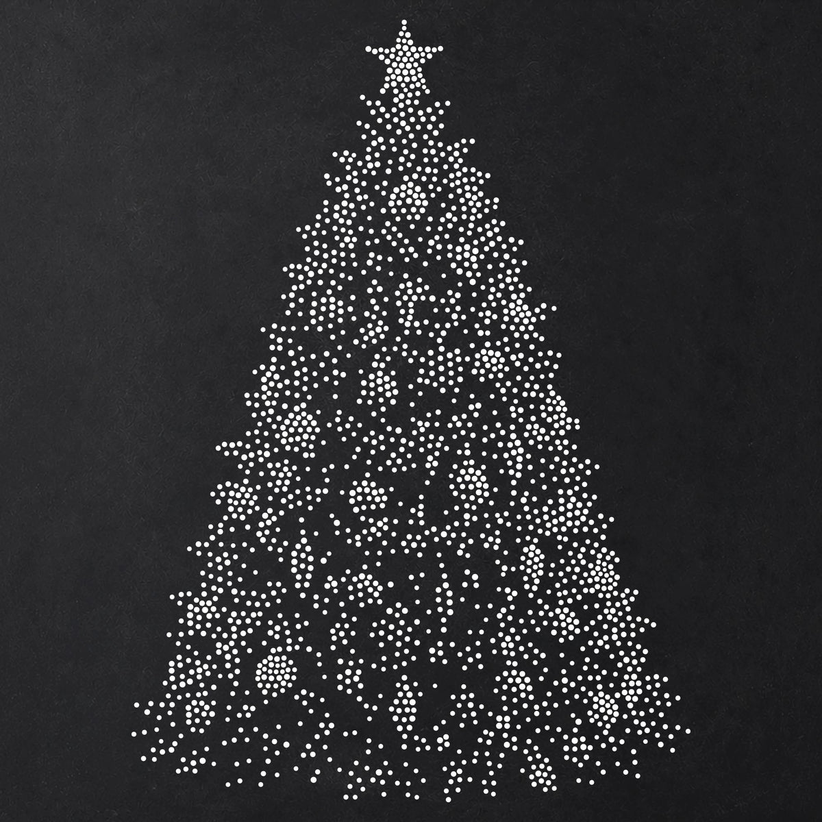 Christmas Tree reusable Mylar stencil