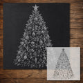 Christmas Tree reusable Mylar stencil