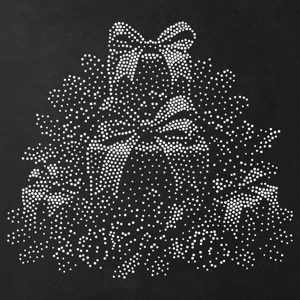 Christmas Gift Arrangement reusable Mylar stencil