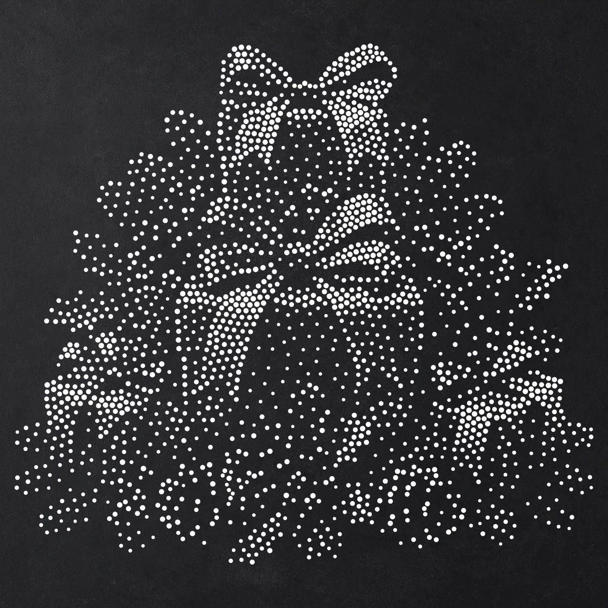 Christmas Gift Arrangement reusable Mylar stencil