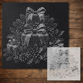 Christmas Gift Arrangement reusable Mylar stencil