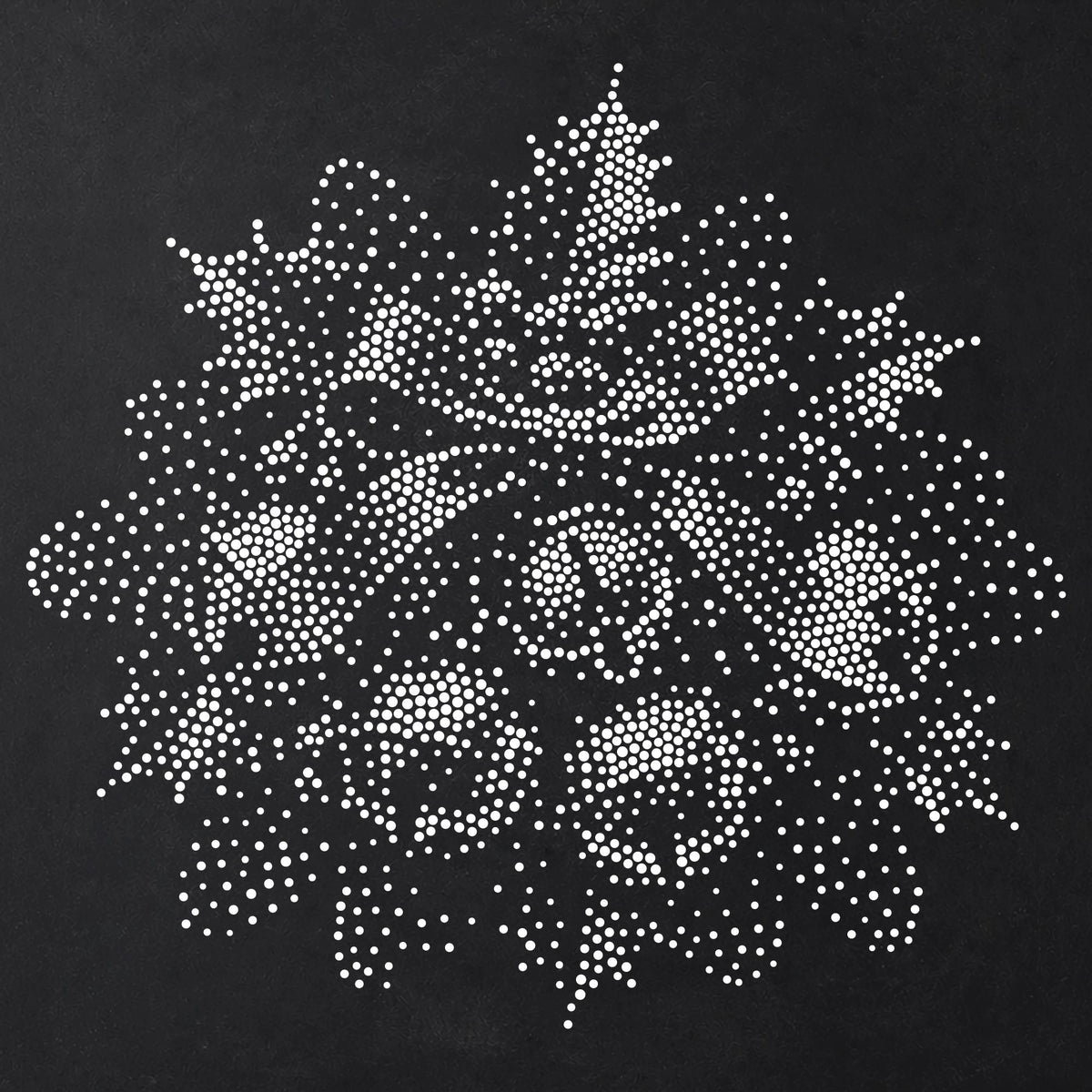 Christmas Bell Holiday reusable Mylar stencil