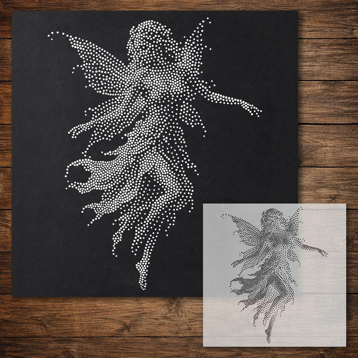 Fairy reusable Mylar stencil