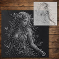 Woodland Nymph reusable Mylar stencil