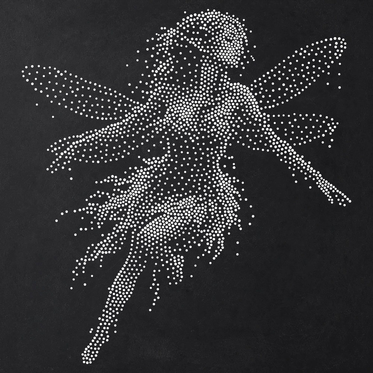 Dragonfly Fairy reusable Mylar stencil