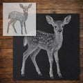 Fawn reusable Mylar stencil
