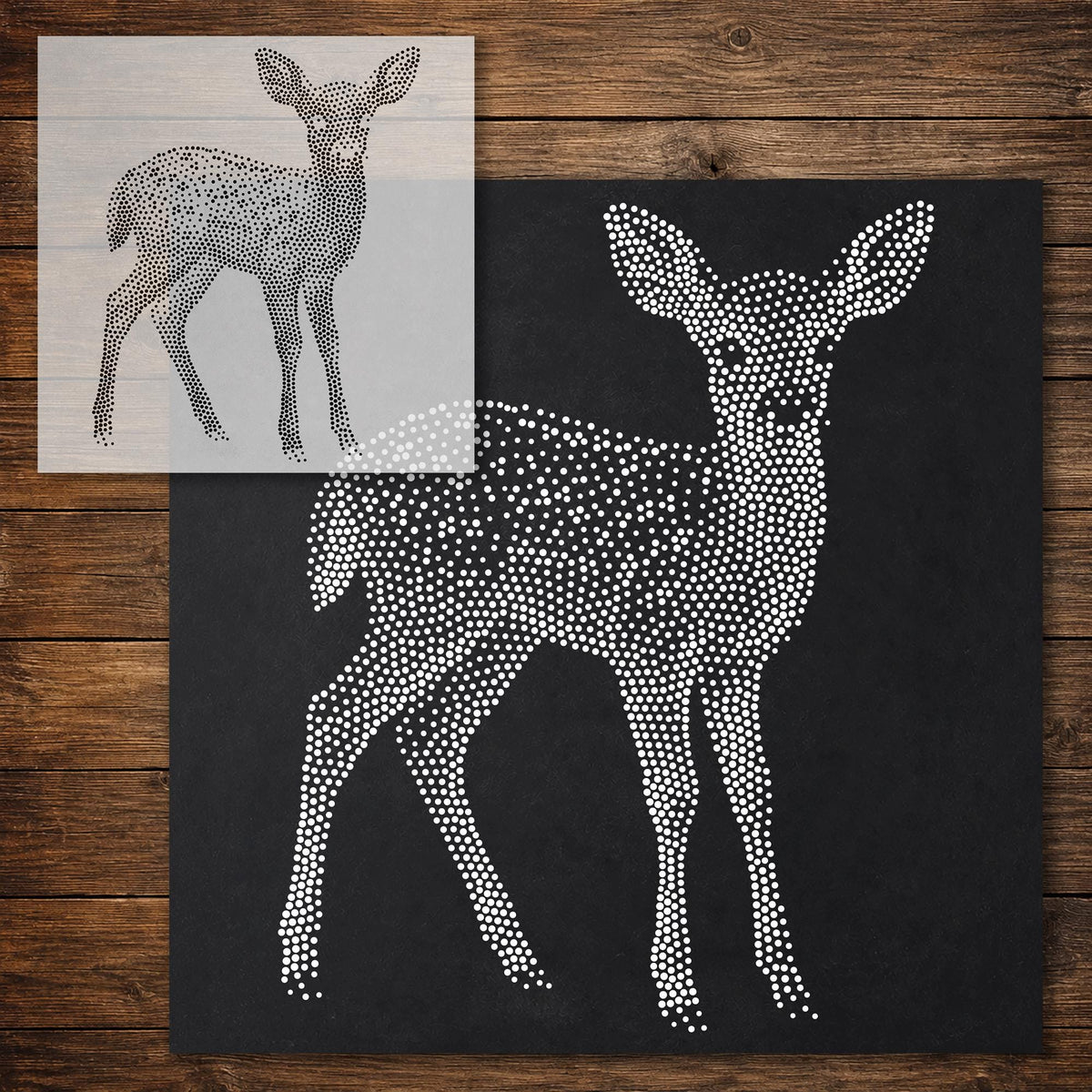 Fawn reusable Mylar stencil