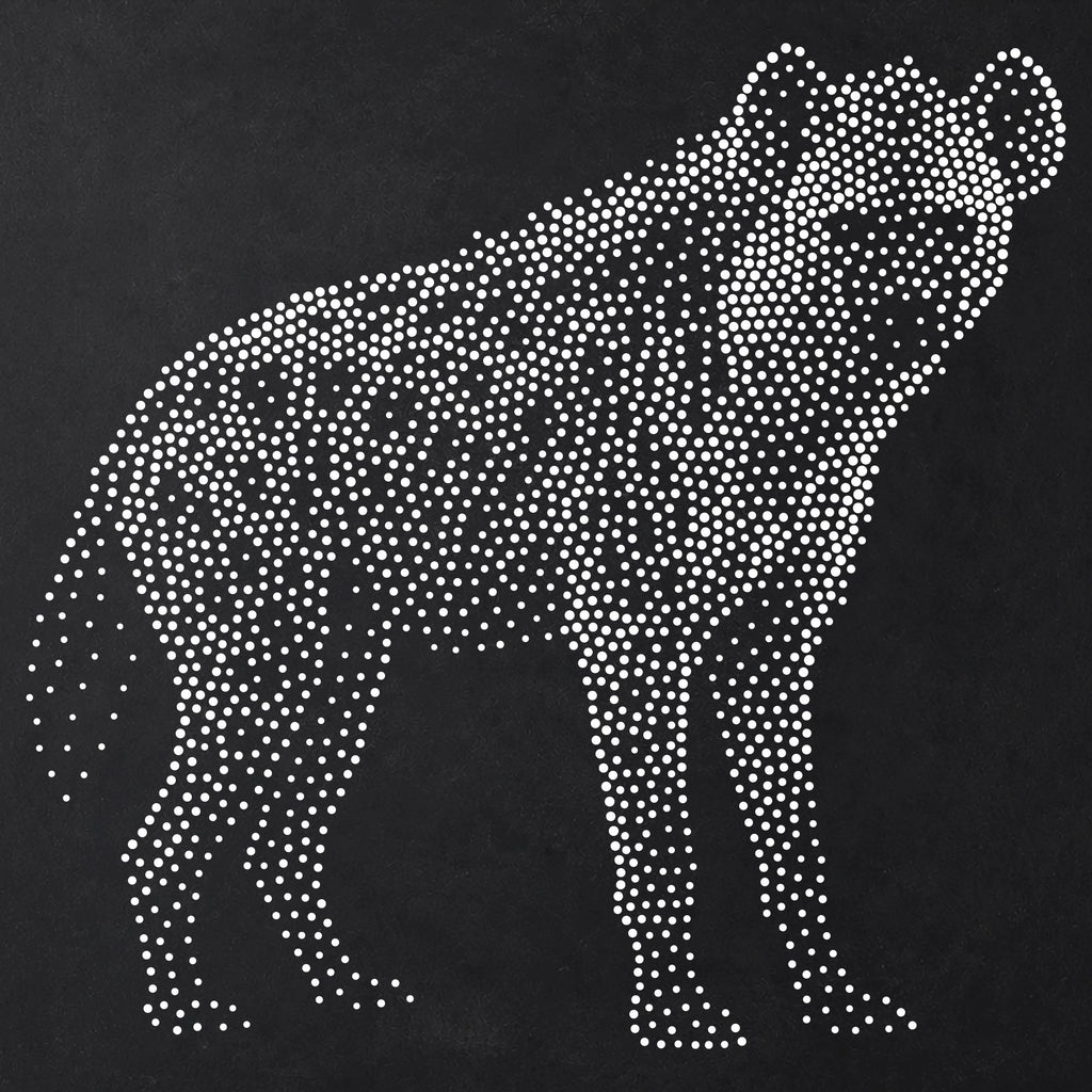 Hyena reusable Mylar stencil