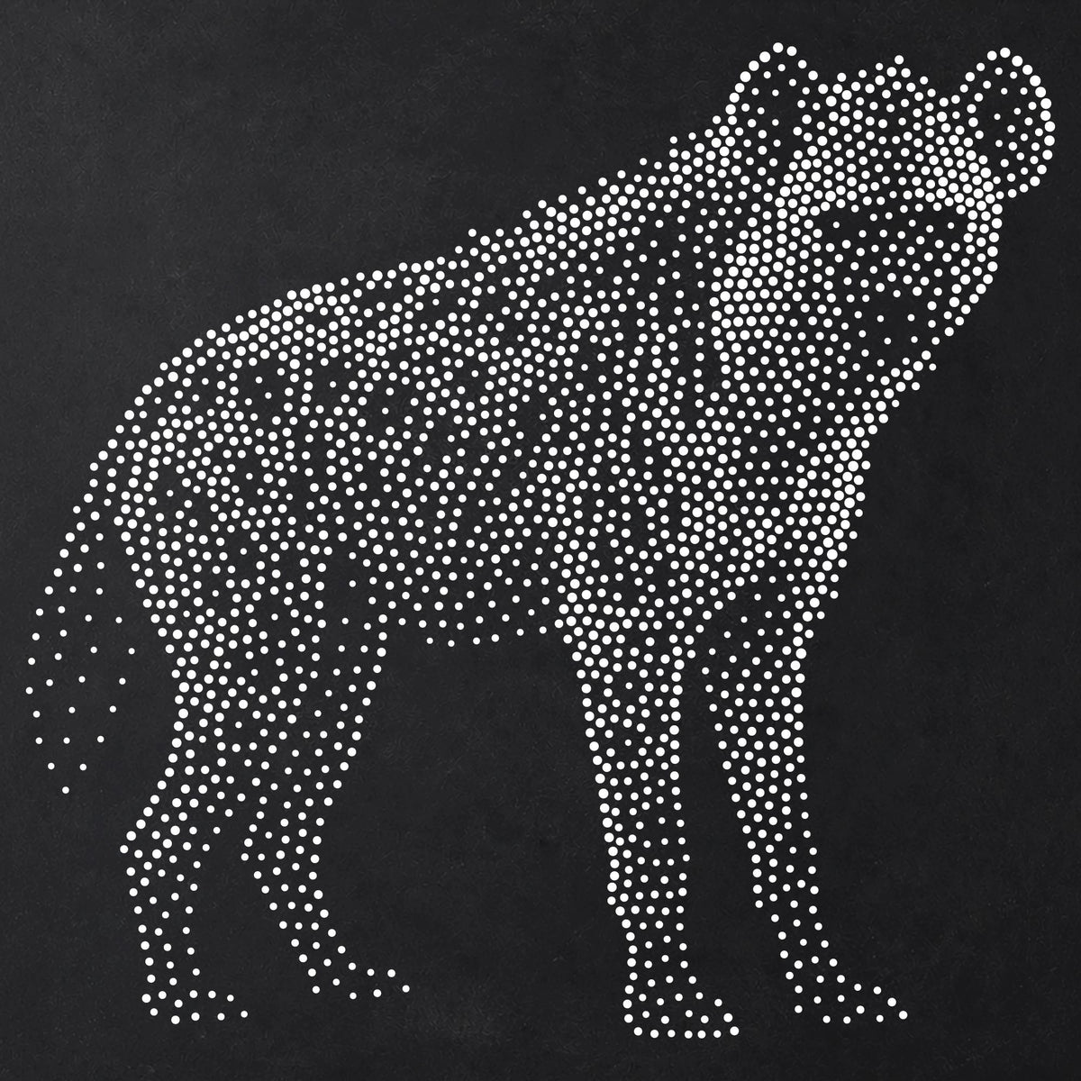 Hyena reusable Mylar stencil