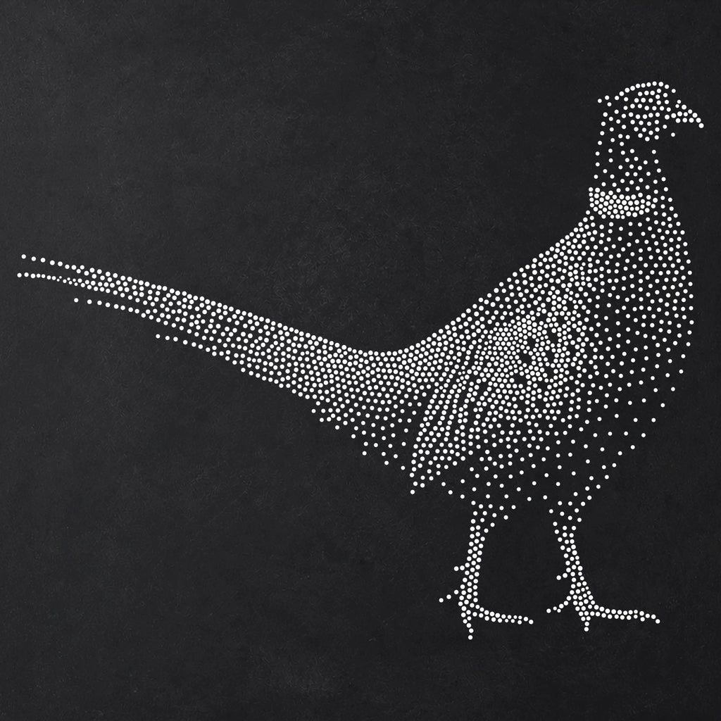 Pheasant reusable Mylar stencil