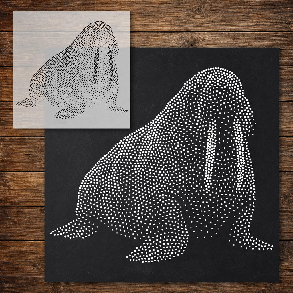 Walrus reusable Mylar stencil