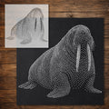 Walrus reusable Mylar stencil