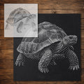 Tortoise reusable Mylar stencil