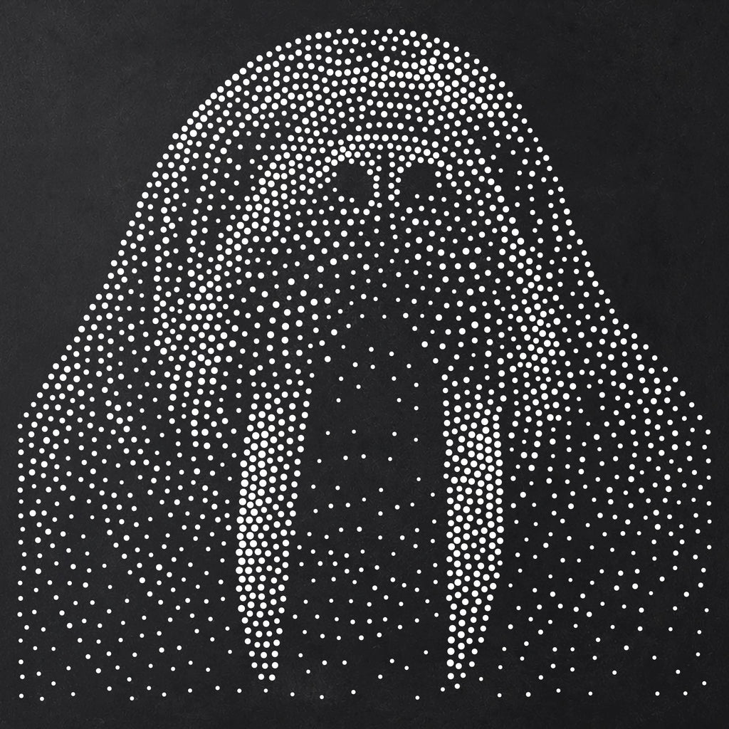 Walrus Portrait reusable Mylar stencil