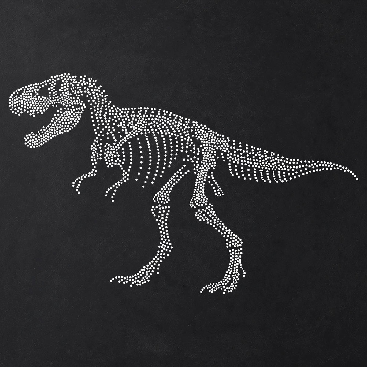 T Rex Dinosaur Skeleton reusable Mylar stencil