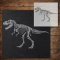 T Rex Dinosaur Skeleton reusable Mylar stencil