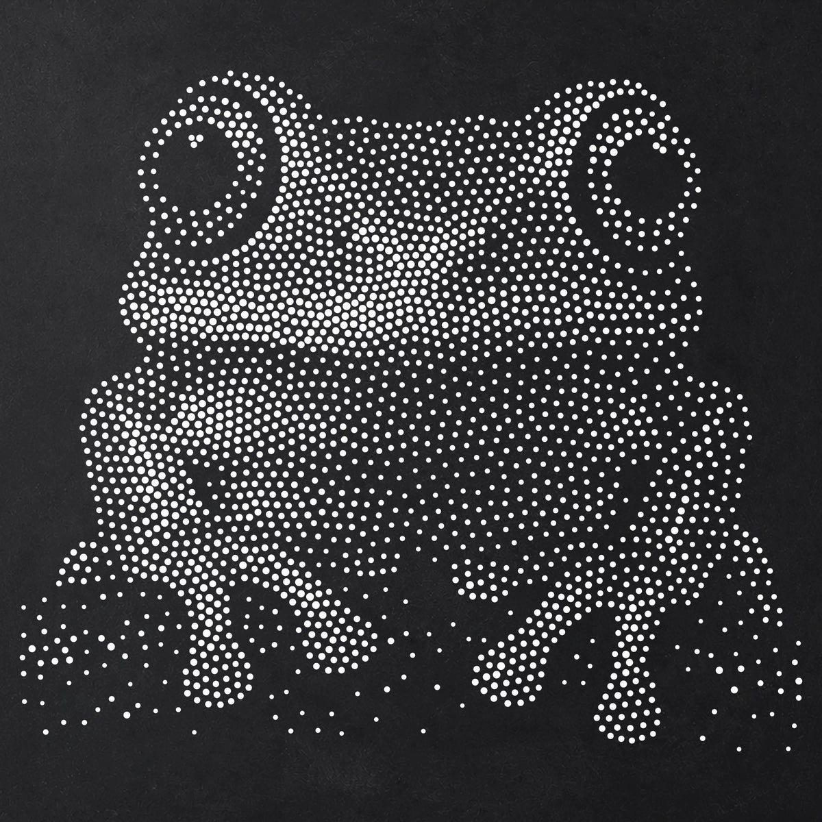 Tree Frog Portrait reusable Mylar stencil
