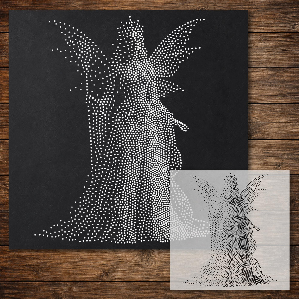 Fairy Queen reusable Mylar stencil